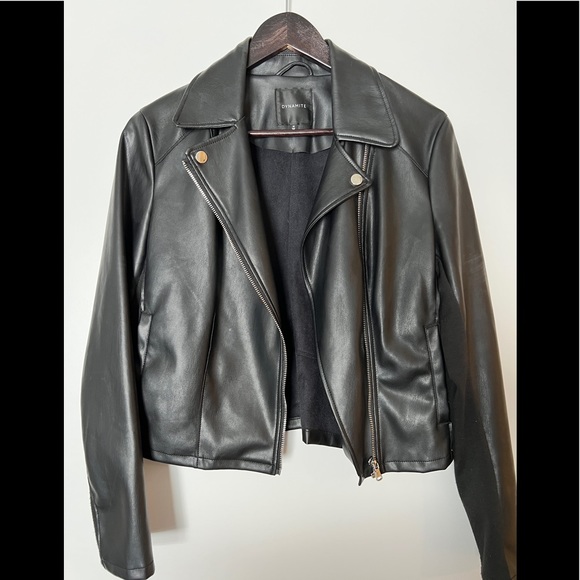 Dynamite faux leather jacket